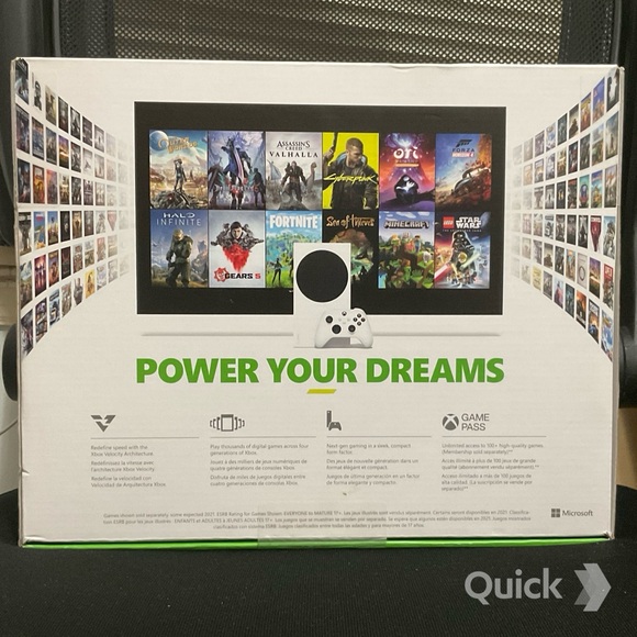 Xbox Series S 512GB: Slim Design, USB-C, Wireless Controller, - Picture 2 of 8